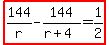 highlight%28144%2Fr-144%2F%28r%2B4%29=1%2F2%29