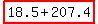 highlight%2818.5%2B207.4%29