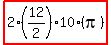 highlight%282%2A%2812%2F2%2910%2A%28pi%29%29