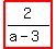 highlight%282%2F%28a-3%29%29