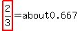 highlight%282%2F3%29=about+0.667
