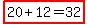 highlight%2820%2B12=32%29
