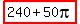 highlight%28240%2B50pi%29