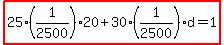 highlight%2825%281%2F2500%29%2A20%2B30%281%2F2500%29d=1%29