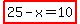 highlight%2825-x=10%29