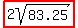 highlight%282sqrt%2883.25%29%29