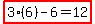 highlight%283%286%29-6=12%29
