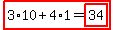 highlight%283%2A10%2B4%2A1=highlight%2834%29%29