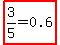 highlight%283%2F5=0.6%29