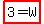 highlight%283+=+W%29