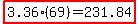 highlight%283.36%2869%29=231.84%29