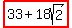 highlight%2833%2B18sqrt%282%29%29