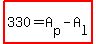 highlight%28330=A%5Bp%5D-A%5Bl%5D%29
