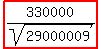 highlight%28330000%2Fsqrt%2829000009%29%29%22km+%2F+h%22%29