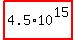 highlight%284.5%2A10%5E15%29
