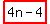 highlight%284n-4%29
