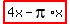 highlight%284x-pi%2Ax%29