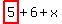highlight%285%29%2B6%2Bx