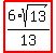 highlight%286%2Asqrt%2813%29%2F13%29