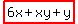 highlight%286x%2Bxy%2By%29