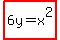 highlight%286y=x%5E2%29