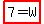 highlight%287=W%29