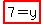 highlight%287=y%29