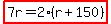highlight%287r=2%28r%2B150%29%29