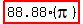 highlight%2888.88%28pi%29%29