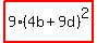 highlight%289%284b+%2B+9d%29%5E2%29