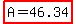 highlight%28A=+46.34%29