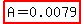 highlight%28A=0.0079%29
