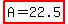 highlight%28A=22.5%29