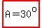 highlight%28A=30%5Eo%29