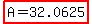 highlight%28A=32.0625%29