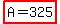 highlight%28A=325%29