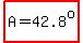 highlight%28A=42.8%5Eo%29
