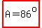 highlight%28A=86%5Eo%29