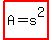 highlight%28A=s%5E2%29
