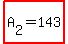 highlight%28A%5B2%5D+=+143%29
