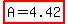 highlight%28A+=+4.42%29