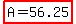 highlight%28A+=+56.25%29
