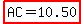 highlight%28AC=10.50%29
