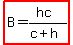 highlight%28B=%28hc%29%2F%28c%2Bh%29%29