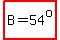 highlight%28B=54%5Eo%29