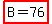 highlight%28B=76%29
