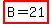 highlight%28B+=+21%29