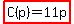 highlight%28C%28p%29=11p%29
