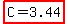 highlight%28C=3.44%29