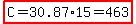 highlight%28C=30.87%2A15=463%29